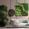 50*50CM Flower Plant Wall Panels UV Realistic Indoor Outdoor Garden Decor