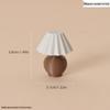 Dollhouse Retro Bedside Lamp Miniature Furniture Decoration