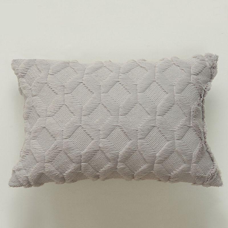 Super Soft Diamond Plush Pillowcase With Bright Colors For Stylish Living Room Decoration