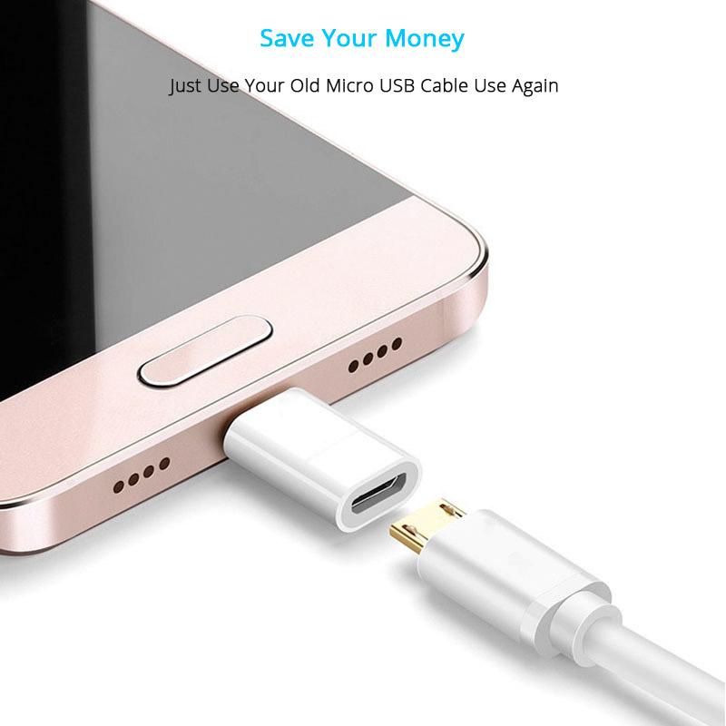 Lot Micro USB to Type C Android Phone Cable Adapter Charger Converter For Macbook Samsung Galaxy S8 S9 For Huawei p20 Pro