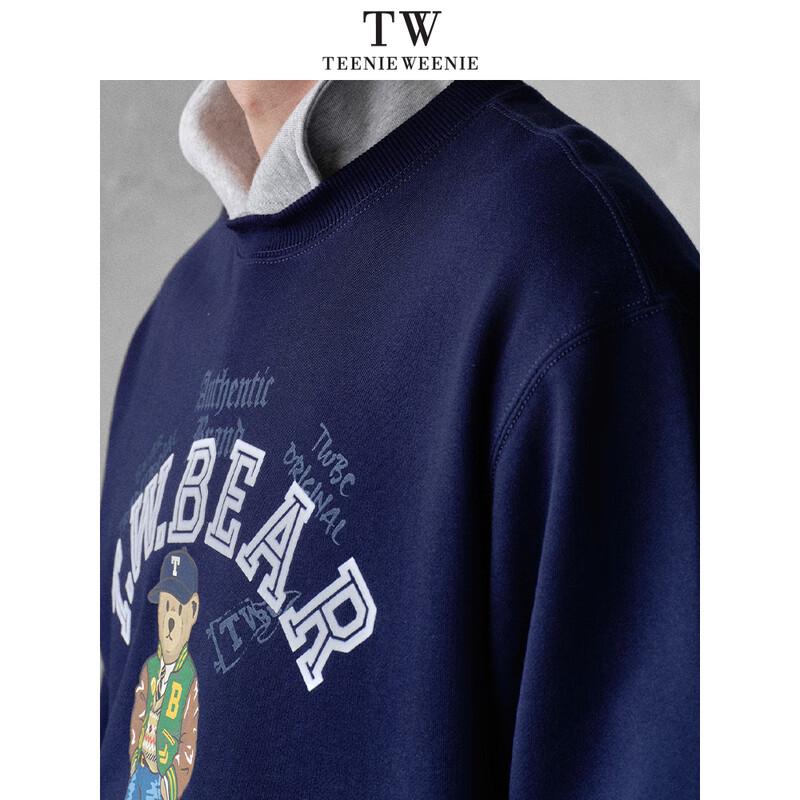 Teenie Weenie Men's Loose-fit Letter Print Sweatshirt
