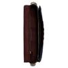 New COACH Georgie Cow Leather Shoulder Bag, Portable Crossbody Bag Women's Black & Purple 5566-IMCOB