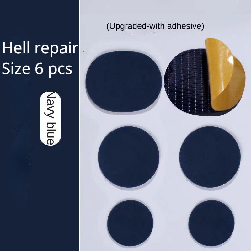 Fashion 4/6 Pcs Sports Shoes Patches Vamp Repair Shoe Insoles Patch Sneakers Heel Protector Adhesive Patch Repair Shoes Heel Foot Care