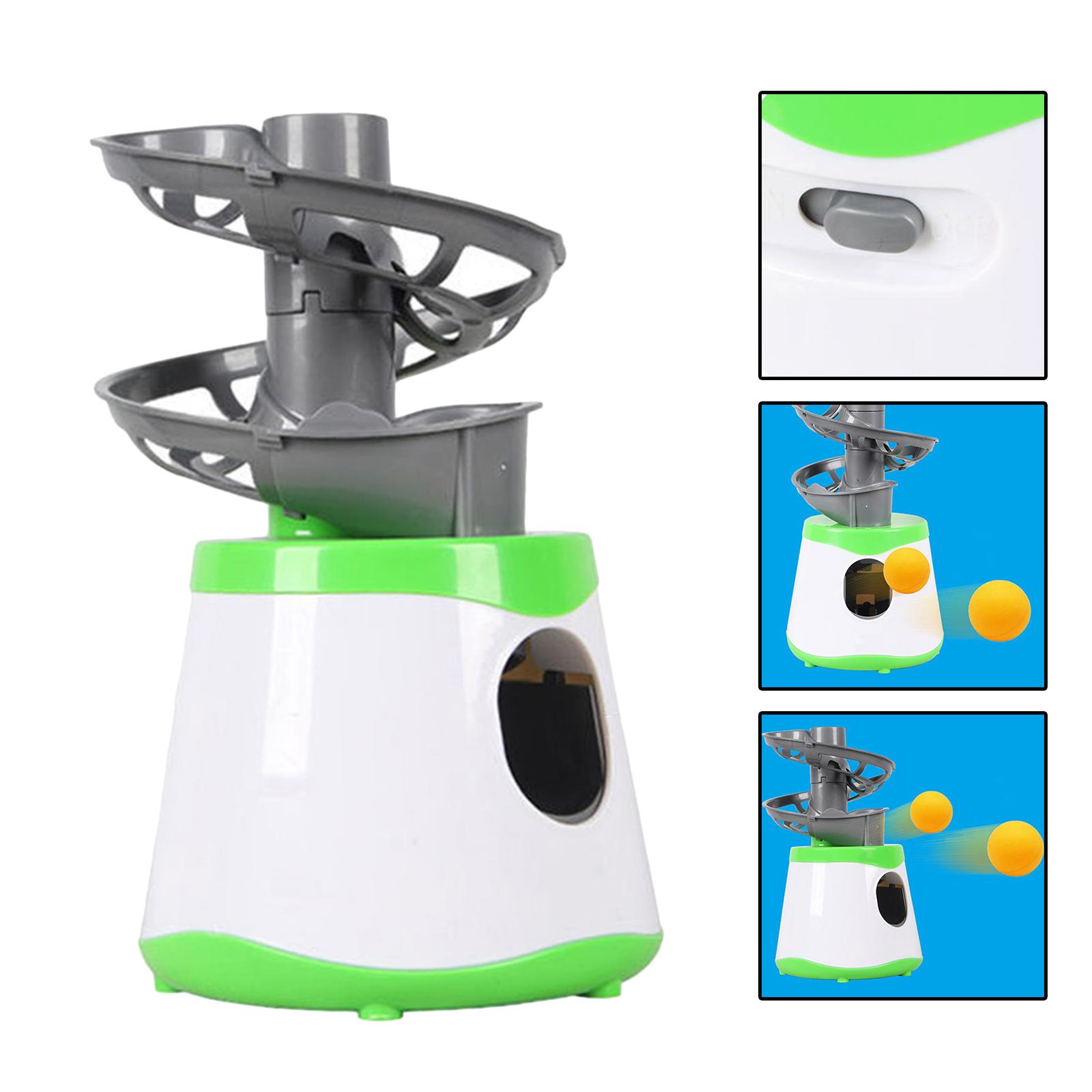 

Мини-робот для настольного тенниса, тренировочный автомат, автомат для игры в мяч для пинг-понга, синий зелёный