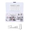 320pcs Screws Nuts Gasket Assortment Set 304 Stainless Steel M2 M3 Hex Bolts Washer Kit for Cars Trucks