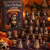 Interaktive Ferielegetøj til Forældre og Børn Day of The Dead Kostume Julekalender 2026, Nedtælling 24 Dage med Unikke Mexicanske Kulturelle Souvenirs Stk Mini