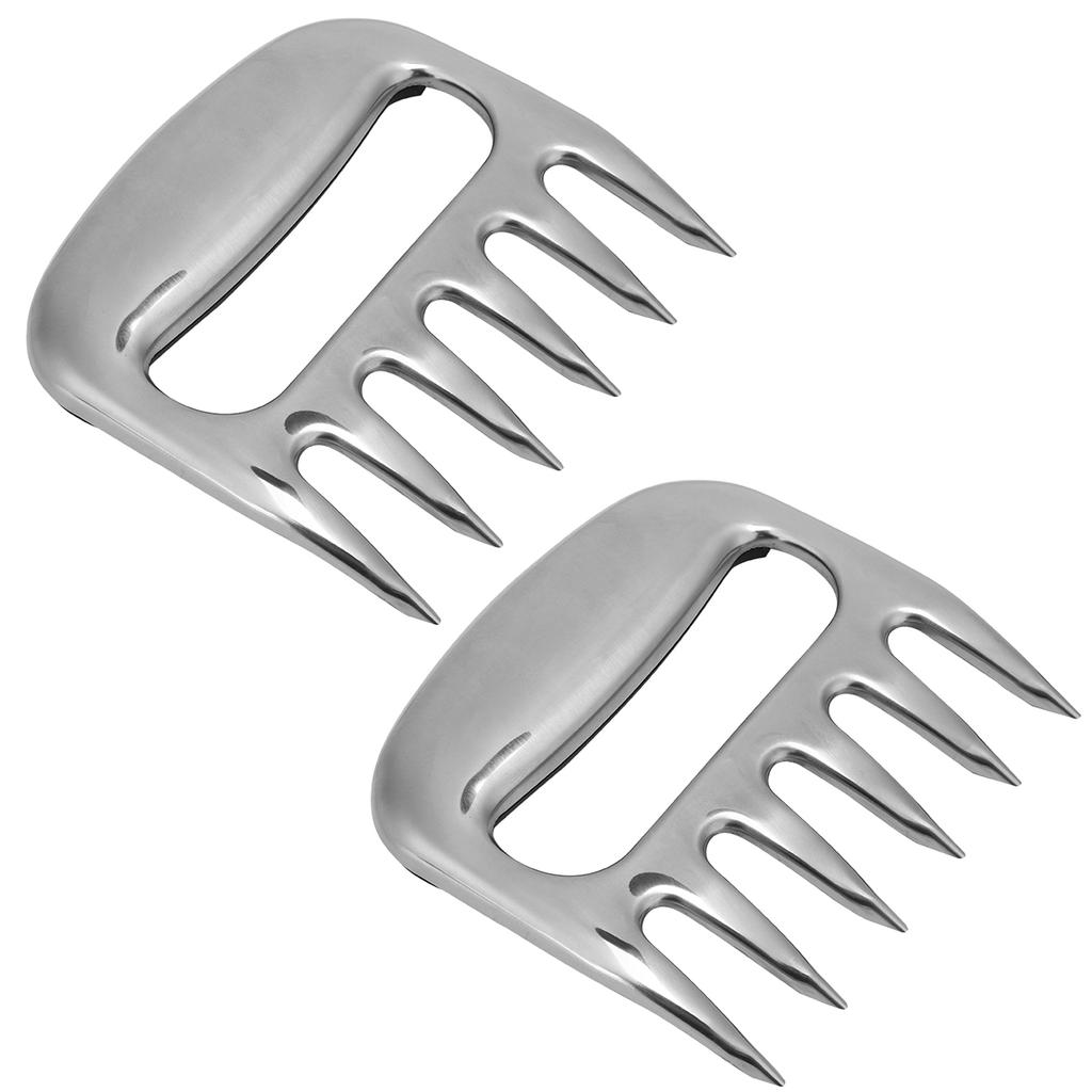 Stainless Steel Meat Divider Bear Claw Shaped Turkey Cutter Splitter BBQ Grilling   Tools