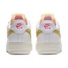 New Nike Air Force 1 Low '07 Lx White Metallic Silver Gold Women's CZ8104-100