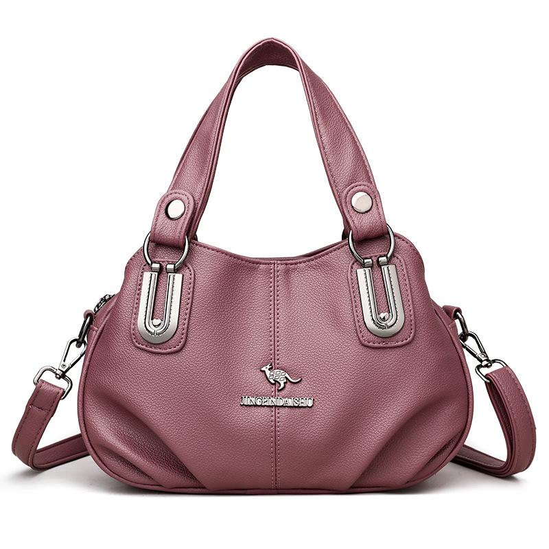 

Модная и универсальная сумка. Сумка через плечо и сумка для переноски в руке. фиолетовый