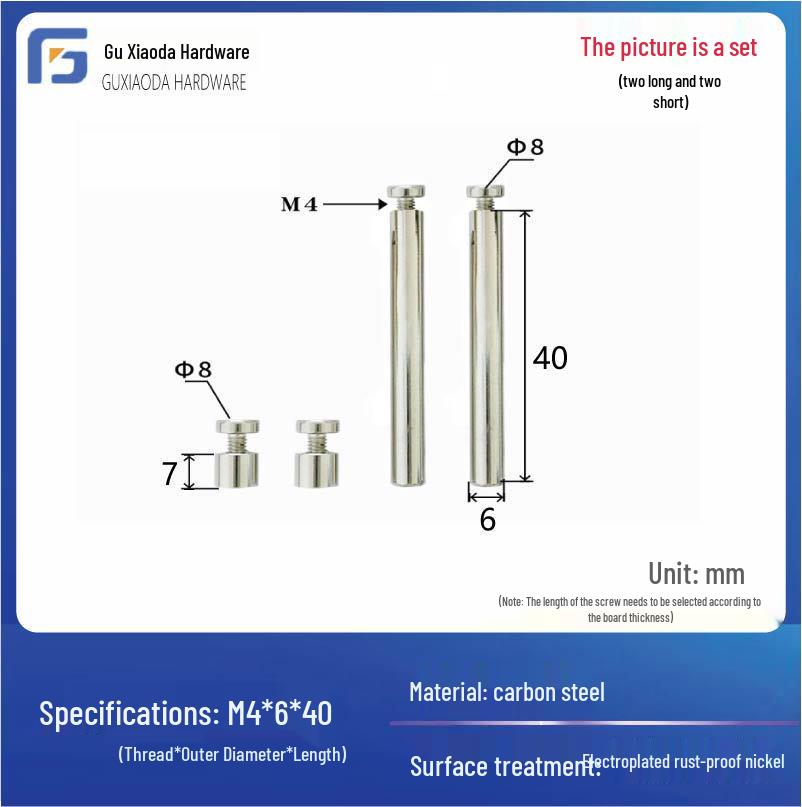 Acrylic Photo Frame with Adjustable Stainless Steel Stand