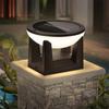 3 Color Outdoor Solar Post Light Waterproof Outdoor Column Lamp  Backyard Lighting