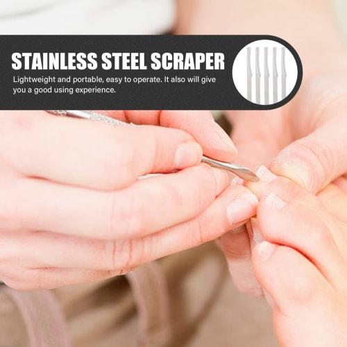 Pedicure Knife Dead Skin Remover: Foot Callus Removal Tool, Callus Scraper, 10 Pieces, for Toenail Care, Men and Women