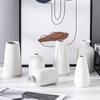 European Modern Creative Home Ceramic Vase Decoration Flower Arrangement Dry Flower Mini Vase Hand Frosted Vase Desktop Decor