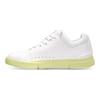 On Roger Synthetisches Leder N-Slip Abriebfest Leicht Low-Top Sneakers Damen Sneakers Weiß Grasgelb 48.98958