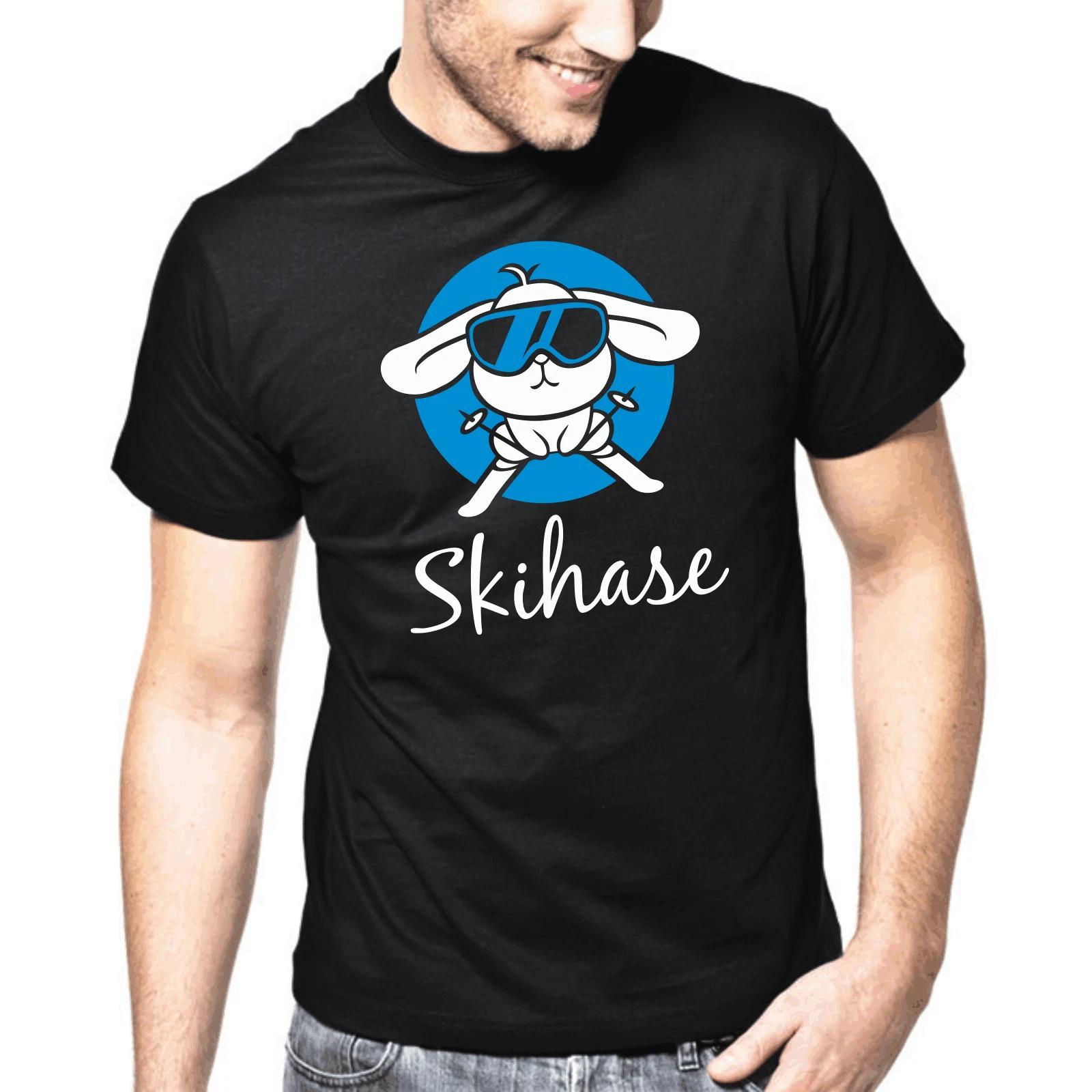 Men s and Women s T-shirts Ski Bunny Rabbit Bunny Hare Apres Ski Sayings Gift Funny Fun S