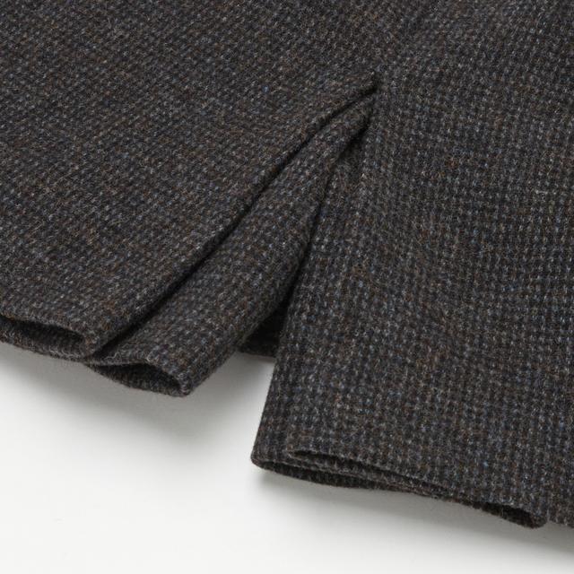 LAP Front Center Pleated Wool Shorts Aq4Wpa62