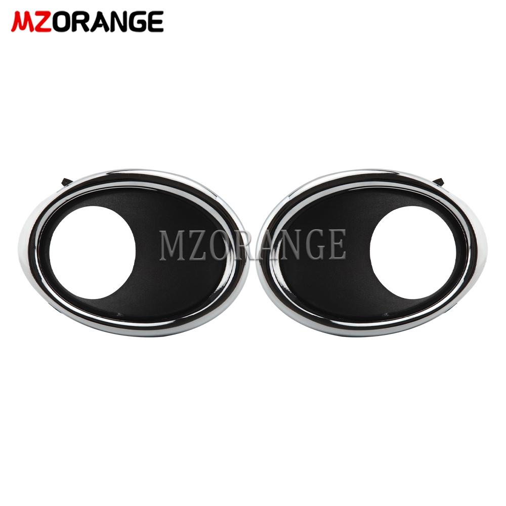 

Fog Lights Fog Lamp Cover LED For Nissan QASHQAI J11 ROGUE 2015 2016 2017 Foglamp Wire Chrome Grill Bezel Car Accessories right only