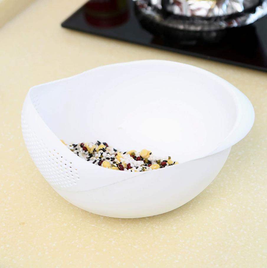 

Multi-Function Kitchen Rice & Vegetable Washing Sieve Basket Based on actual item [Recommended to buy in bulk]