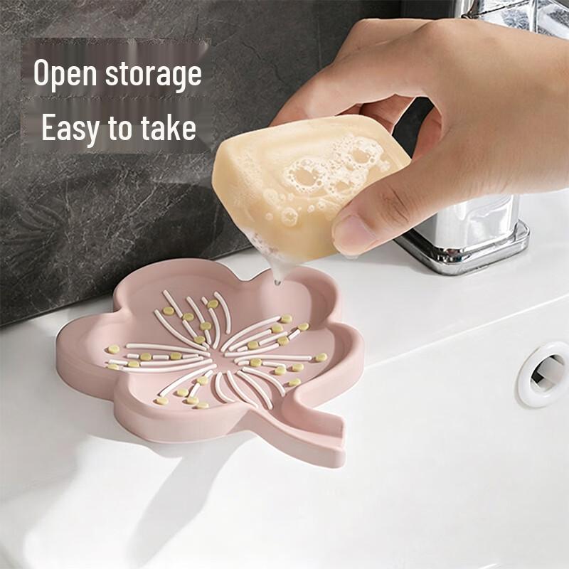 Premium Drainable Countertop Soap Dish