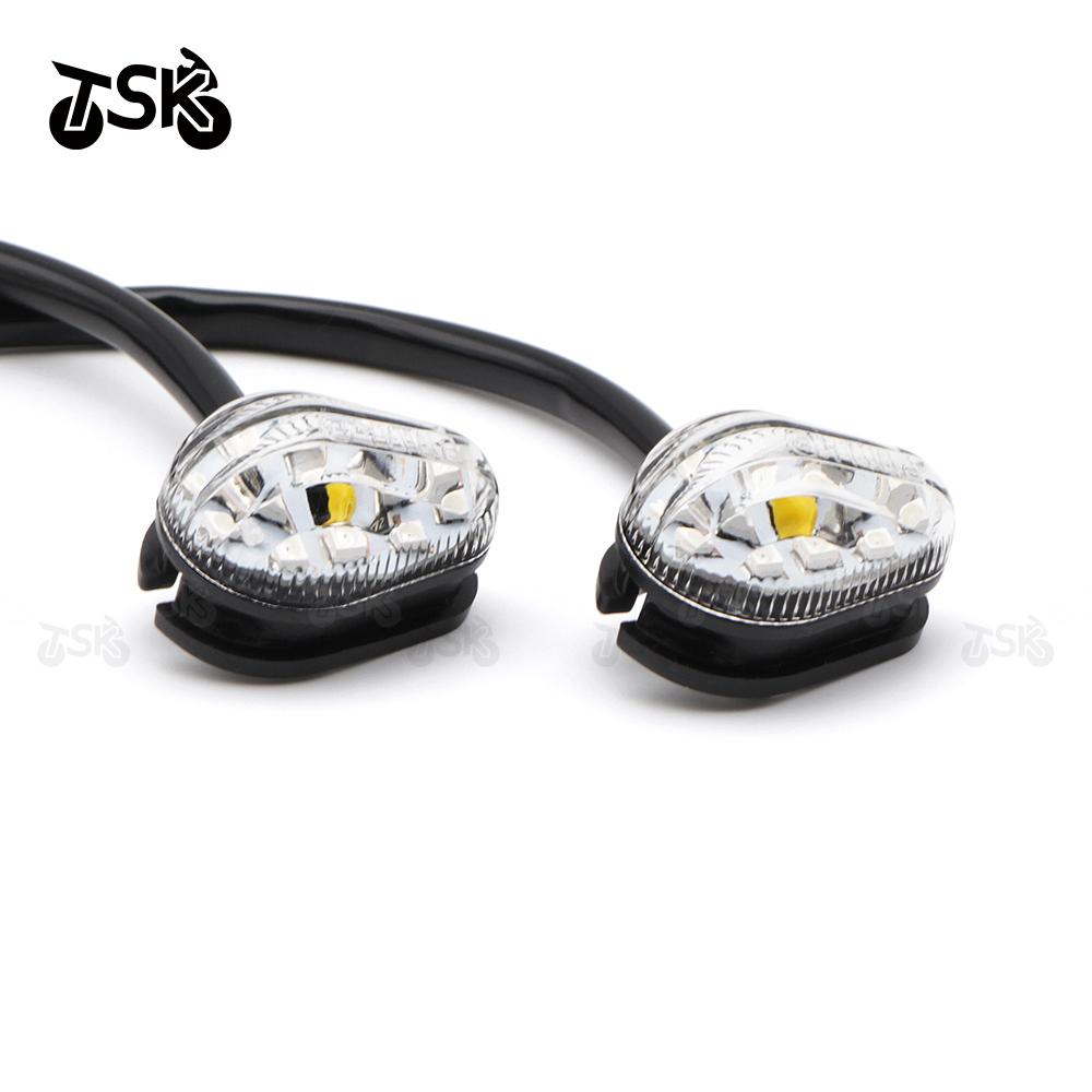 LED Turn Signal Light For YAMAHA YZF R1 S M R6 R25 R3 R15 R125 YBR125 250 Motorcycle Accessories Indicator Lamp Universal