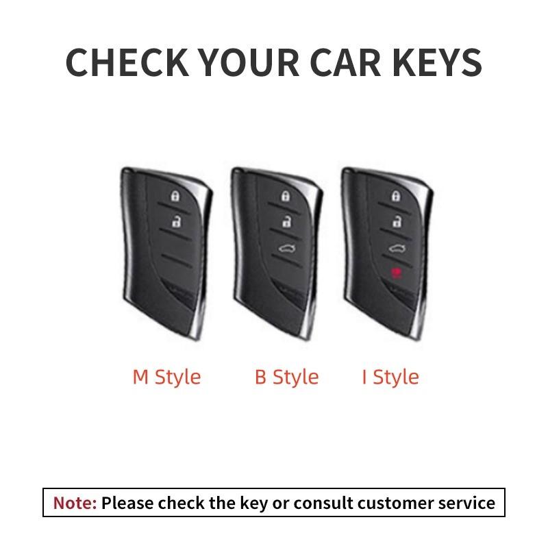 Custodia in Pelle Vintage per Chiave Auto Portachiavi Copri Telecomando Per Lexus RX 300 330 350 400h ES GS RX LX GS GX NX Is 250 200 LX470 570 GX460 470 CT200h