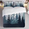 [Jit] 3-Piece Bedding Pillowcase Quilt Cover Set 2D Digital Printing Without Filler Suitable For All Seasons