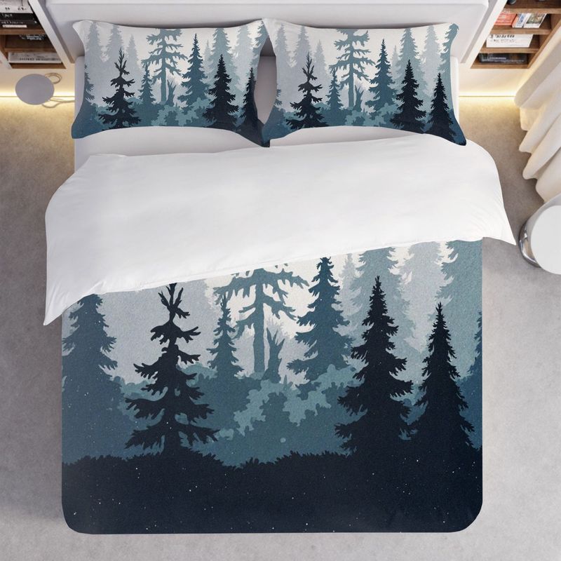[Jit] 3-Piece Bedding Pillowcase Quilt Cover Set 2D Digital Printing Without Filler Suitable For All Seasons