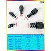 Fitinguri Universale de Capăt de Furtun cu Împingere Combustibil Ulei 0 45 90 180 Grade Furtun Răcire Adaptor de Conexiune AN4 AN6 AN8 AN10 AN12
