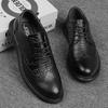 Fashion Classic Brand Men's Genuine Leather Shoes Autumn Winter Cotton Work Shoes Men's Outdoor Casual Shoes Business Low Top Shoes