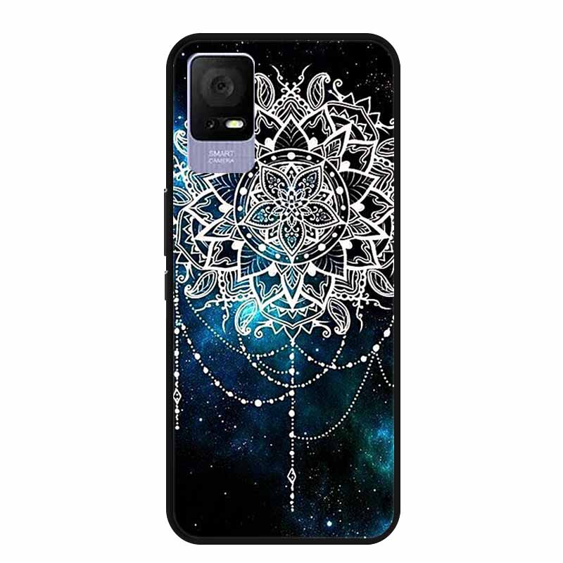 For TCL Ion V Case IonX Painted Cat Soft TPU Black Silicone Phone Cases for TCL Ion X Cover Fundas IonV Coques for TCLIonX Bags