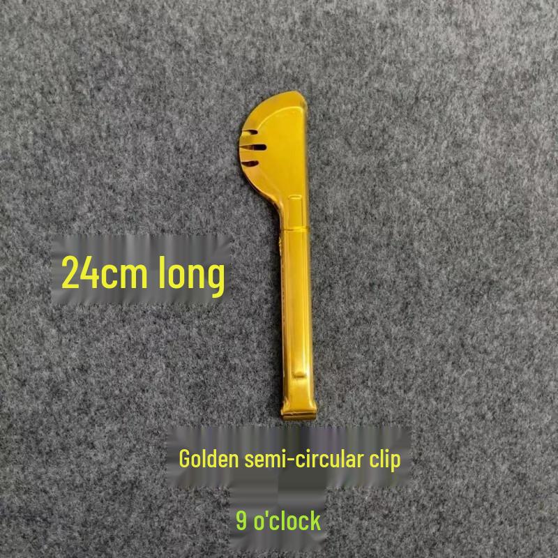 Stainless Steel Anti-Scald Food Serving Tongs 9 Inch