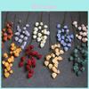 Silk Flower Lanterns For Wedding Decor With Artificial Blooming Garland For Home And Event Use