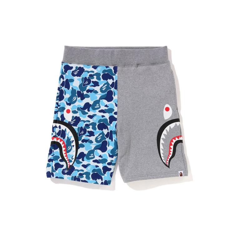 Bape Abc Camo Seitenshark Sweatshorts 1J30-153-016