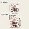 Christmas Toilet Sticker Merry Christmas Decoration Santa Claus Bathroom Sticker Home Toilet Decoration 2026 New Year Gift Fun