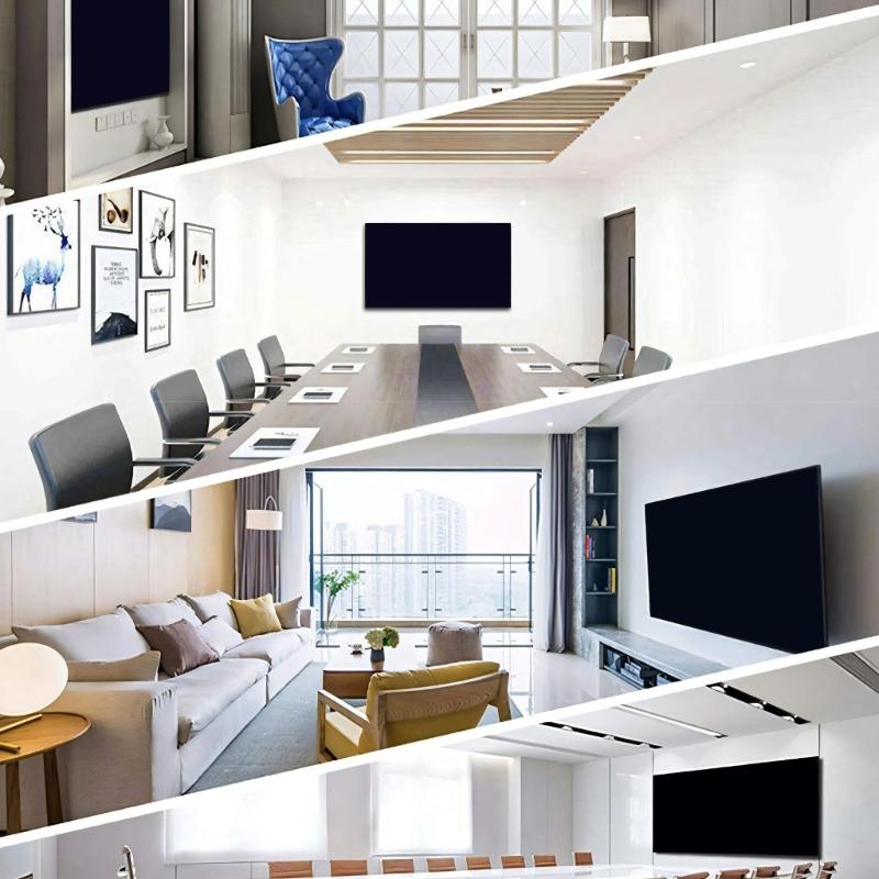 TV Wall Mount for 26-55inch Televisions Easy Installation with Included Tools Space Saving Adjustable Tilt Rotation