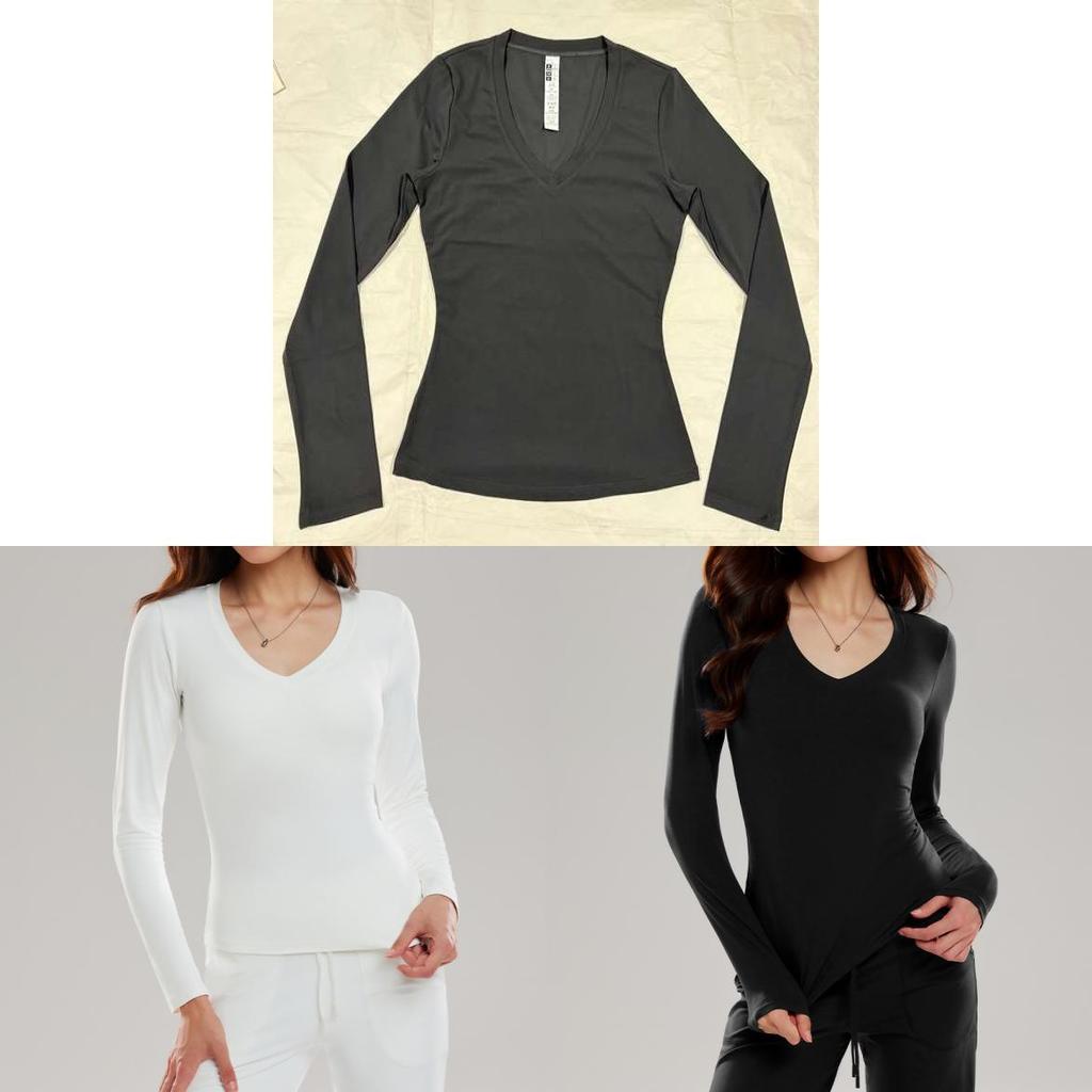 Womens Long Sleeve Yoga Shirt With Breathable Nylon Fabric For Fitness And Running