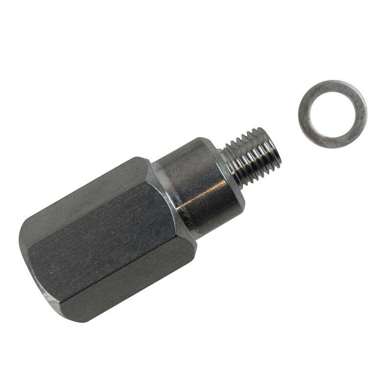 M12x1.5 Adapter To 1/2NPT Oil Pressure Sensor Cooling Water Temperature SensorFor LS Engine Series Cylinder