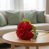 Green Leaf Simulation Colorful Hydrangea Real Touch Fake Flower  Home Living Room Decor