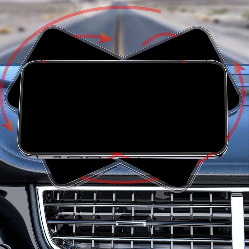 Portable Magnetic Car Wireless Charger Stand 15W Fast Charging Mobile Phone Holder Wireless Charger For iPhone Xiaomi