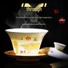 Chaxun Year of the Ox Gilded Sancai Gaiwan
