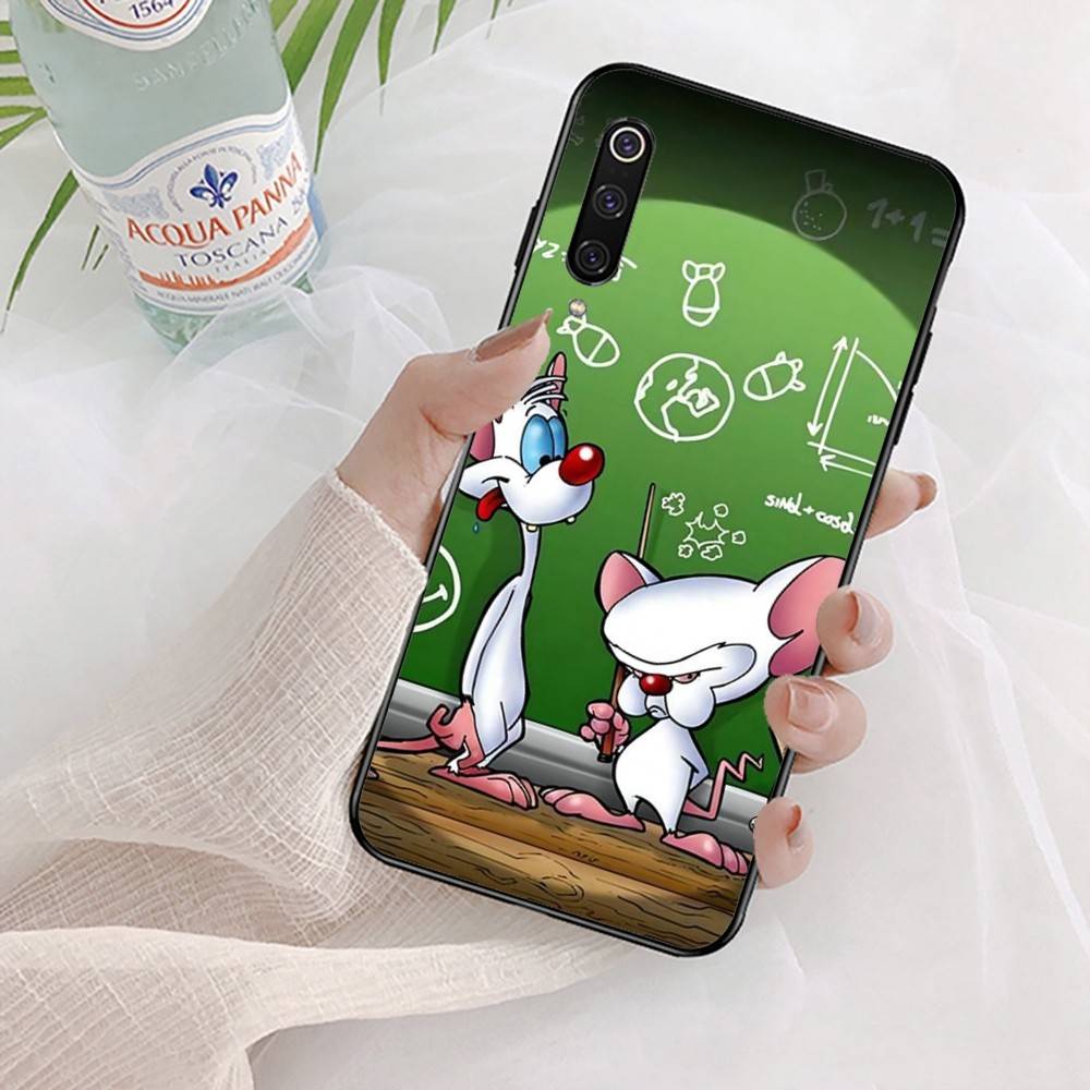 Pinky And The Brain Phone Case For Xiaomi Mi 5X 8 9 10 11 12 Lite Pro 10T PocoX3pro PocoM3 Note 10 Pro Lite