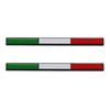 Adesivo Distintivo Bandiera Tricolore Germania Francia Italia Svezia in Metallo 3D Parafango Laterale Bagagliaio Posteriore Emblema Decalcomania