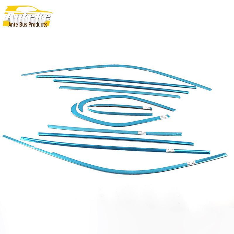 BMW X1 Stainless Steel Window Trim Glass Protector: Anti-Scratch Scuff Strip Accessory.