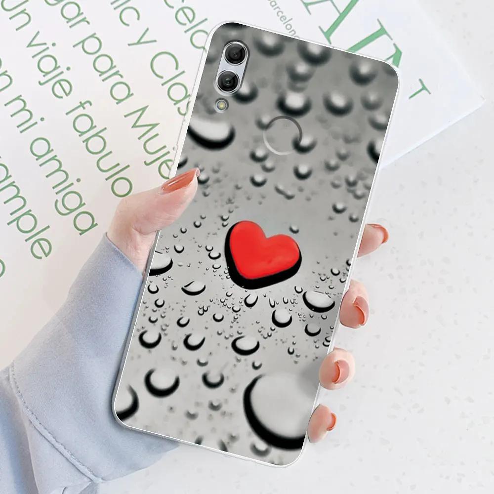

For Huawei Honor 8X Case Honor 8X Watercolor Marble Transparent Cases For Huawei Honor 8X Cover Honor8X Silicone Back Bumper Honor 8X
