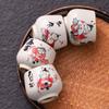 Ru Kiln Zhong Kui Master Cup Ceramic Huang Ru Open Film Can Raise Single Cup Kung Fu Tea Set Tea Tasting Cup Tea Bowl Gifts