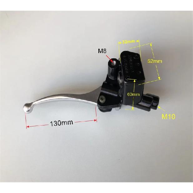 Right Front Brake 22mm Clutch Master Cylinder Hydraulic Pump Lever for Haojue Suzuki LINDY125R UZ125 UM125 UZ UM LINDY 125 33G