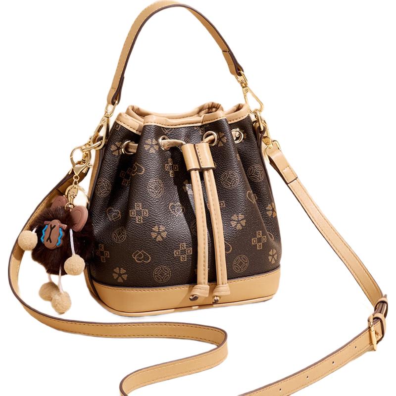 RED DRAGONFLY Women s Bucket Crossbody Shoulder Handbag