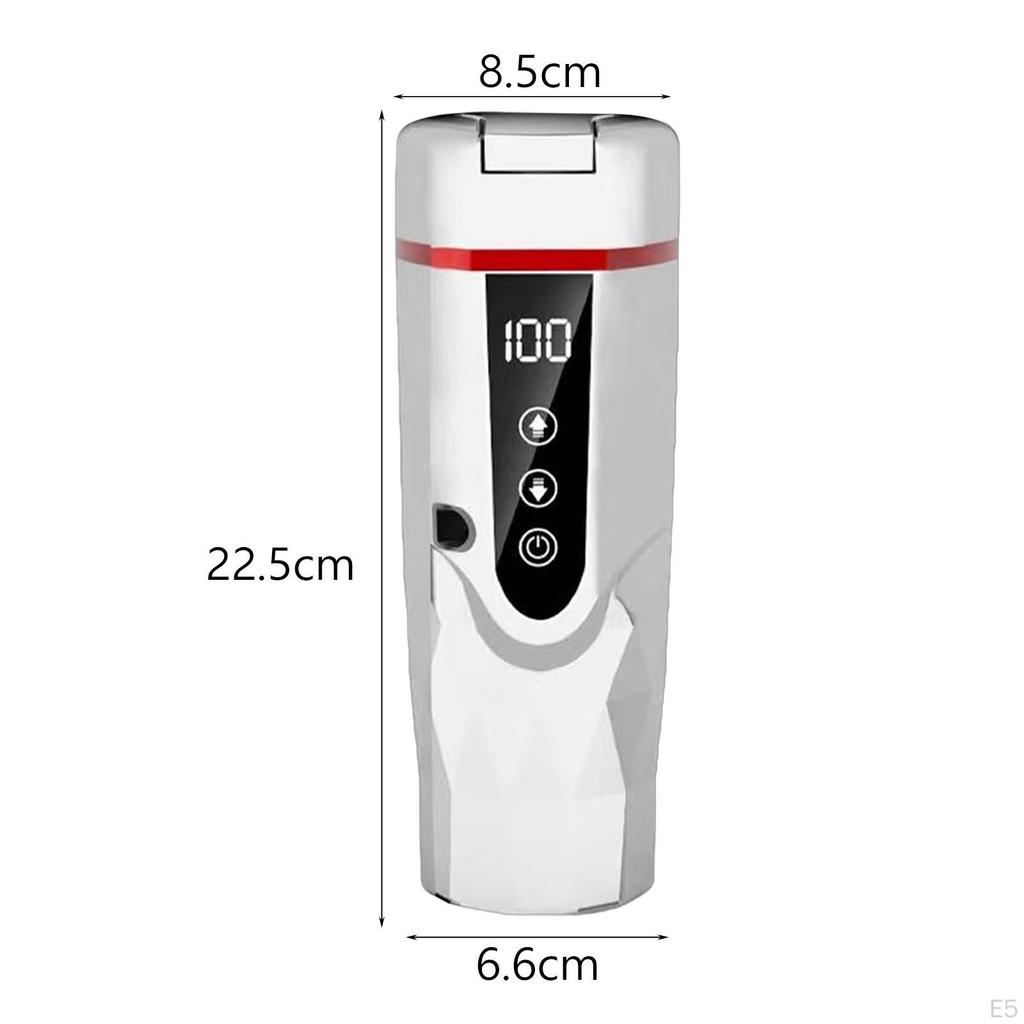 Car Heated Mug Smart Heating Travel Coffee for Tea