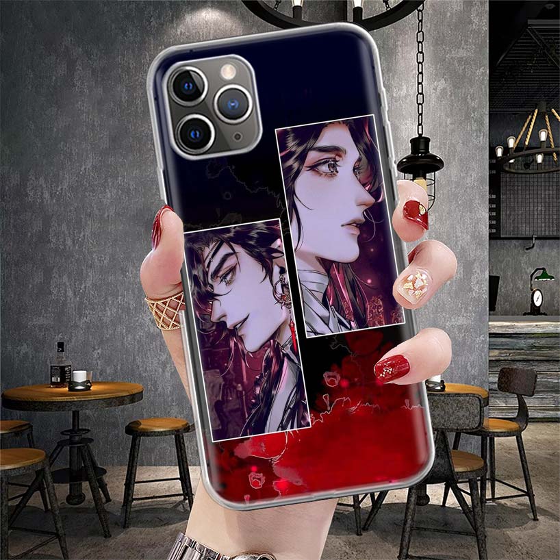 

Heaven Official s Blessing Soft Phone Case For IPhone 11 17 Air 16E 16 Pro Max 15 + 14 Plus 13 Mini 12 Apple 7 SE 8 Fundas Coque iPhone 14 Plus