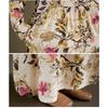 DIMANAF New 2026 Women Plus Size Spring Summer Beach Long Dress Loose Oversize Maxi Floral Print Lady Fashion